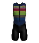 Mens Premium Triathlon Suit Padded Triathlon Tri Suit Race Suit Swim Bike Run   