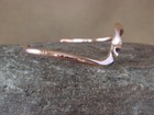 Native American Indian Jewelry Copper Bracelet By Skeets