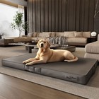 Waterproof Pro Leather Dog Cage Bed Soft Pet Crate Mattress Hygienic Cushion Mat