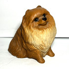 Sandra Brue Sandicast Pomeranian Dog Figurine Vintage 1985 Read Details