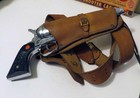 Nichols Stallion  45 6-shooter Cap Gun  Original Box   Hahn    fast Draw    Holster