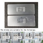 Double Automatic Toothpaste Dispensers Toothbrush Holder Kit Wall Mounted For   