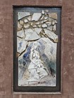 Robert O Hodgell Signed Original Madonna   Child Ceramic Relief Framed Art 16x24