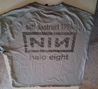 H m Nine Inch Nails Oversized Large Tee Shirt- Self Destruct 1994 Retro Tee