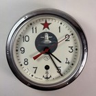 Vintage Russian Soviet Cccp Komandirskie Maritime Submarine Clock Tested Working