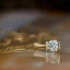 1 Ct Round Cut Natural Moissanite Solitaire Pendant 14k Gold Plated For Birthday