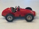 Schuco Grand Prix Racer 1070 Red Wind-up Tin Car W  Box Key Works W Germany