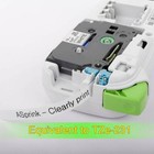 10pack Black On White Label Tape For Brother P-touch Pt1800 Tze-231 Tz-231 Tz231