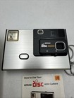 Vtg Eastman Kodak Disc 4000 Camera Made In Usa 1981 Metal Strap Excellent Cond 
