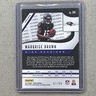 2019 Panini Prizm  341 Marquise Brown Blue Cracked Ice Rookie  99 Chiefs Rc