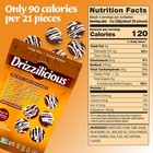 Drizzilicious Mini Flavored Rice Cakes Cookies   Cream - 4oz  pack Of 2 