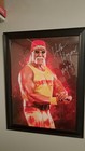 Hulk Hogan Autographed 16x20 Poster Framed With Hogans Beach Shop With Coa
