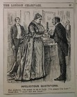 1800s Antique Illustration Print Original Rare Vhtf Punch Fashion Dinner Humour 