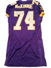 Team Issue Autographed Bryant Mckinnie Minnesota Vikings Jersey  74