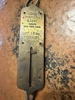 Antique John Chatillon   Sons Brass Hanging Spring Scale 25 Lb New York