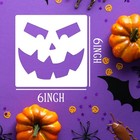 Pumpkin Face Stencils Halloween Reusable Carving Stencil For Painting On Wood