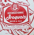 Iroquois Beer   Ale 1842 Double Sided Tray Liner Buffalo Ny International 1950s