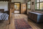 Antique Kurdish Bijar Tribal Rug