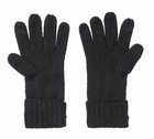 Victoria s Secret Black Bling Gem Sparkle Knit Soft Gloves Mittens Winter Glam