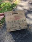 Antique Wooden Western Cartridge Shot Gun Paper Shot Shells Ammo Crate -12 Gauge