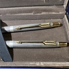Vintage Parker 75 Sterling Cap   Barrel Cisele Pen   Mechanical Pencil Set Works
