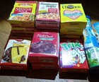 Miniature Tiny Doll Size Brand Play Grocery Pantry Food Box Can Toy Lot 20 Vtg