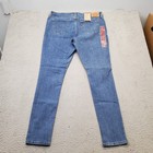Levi s Jeans Womens 32 30 Blue Denim Hypersoft Mid-rise Slim Fit 711 Skinny Leg