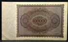 1920 s Hunchback Of Notre Dame Theatre Flyer On 100 000 Mark German Banknote