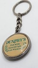 Vtg Dunphy   s Irish Whiskey Key Fob Chain Discover Gold Bourbon Supreme