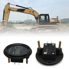 Excavator Hour Meter With Lcd Display For Heavy Equipment Maintenance Generator