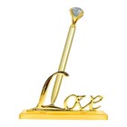 Wedding Pen With Stand Base Metal Writing Pen Guest Book Signing Pen Autograph