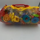 Vintage Play-doh Shape And Learn Numbers Letters And Shapes Tools Set In Bag
