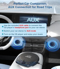 Portable Cd Player With Headphones  Rechargeable Discman Cd Player For Car