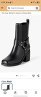 The Drop Stevens Women   s Chelsea Boots Size 8 5 Black Block Heel New