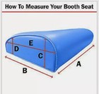 Booth Seating Covers  5 Count 