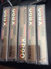 Vintage Lot 5 Units Recoton  Xr90 Blank Cassette Tape  sealed  New Old Stock