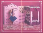 87d17 Plastic Canvas Home Furnishing Fashion Doll Annies Pattern Book Digest Sz