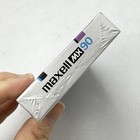 Vintage Maxell Mx 90 Metaxial Blank Audio Cassette Tape Metal Japan New Sealed