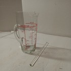 West Virginia Vintage Glass Cocktail Mixed Drink Recipe Pitcher Bar Mixer