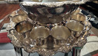 15 Lot Towle Silverplate 6975 Punch Bowl Set