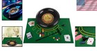 Casino-style 16-inch Roulette Wheel   Blackjack Table Game Set For Home