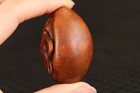 Rare Chinese Old Boxwood Hand Carving Art Hand Piece Statue