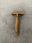 Gillette Aristocrat Gold- Vintage 1940 s Double Edge Tto Safety Razor