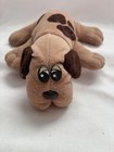 Vtg 1985 Tonka Pound Puppies Beige Brown Spotted Dog 8  Plush