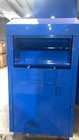 Heavy Duty Clothing   Shoes Donation Bin   Drop Box   White   Blue  