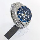 Bulova Marine Star Men s Blue Dial Quartz 98b400 Chronograph Quartz Watch 41 5mm