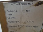 New Old Stock Leister Le 3000 Hot Air Equipment W38