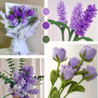 300 Pcs Thick Pipe Cleaners Craft Supplies 3 Assortment Pastel Macaron Purple Gr