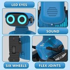 Remote Control Robot Toy With Flexible Arms  2 4ghz  Led Eyes - Fun Gift
