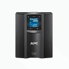Apc Smart Ups C 1000va 600w Lcd Tower Smc1000 120v Output  8 5-15r - Refurbished